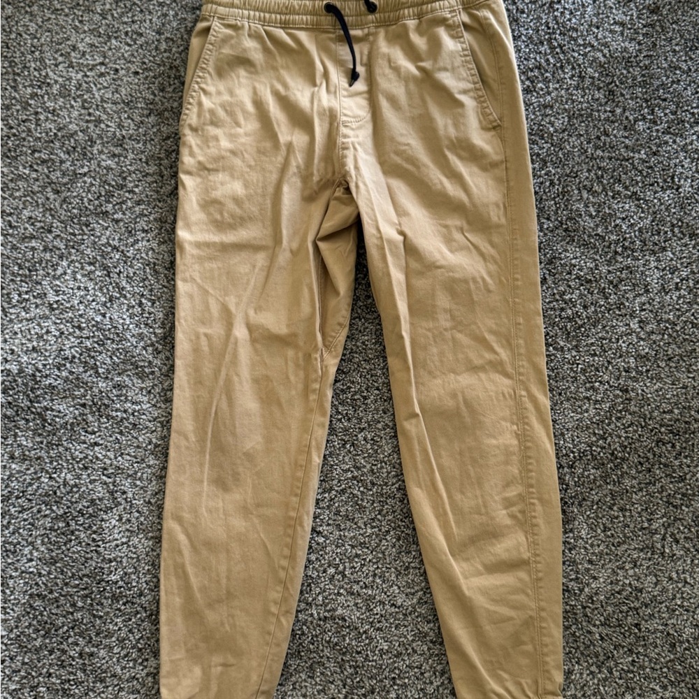Men's Hollister Tan Jogger Pants